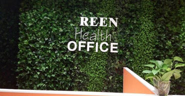 室內(nèi)廣告招牌 reen health office