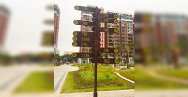 導(dǎo)視導(dǎo)向牌制作安裝案列